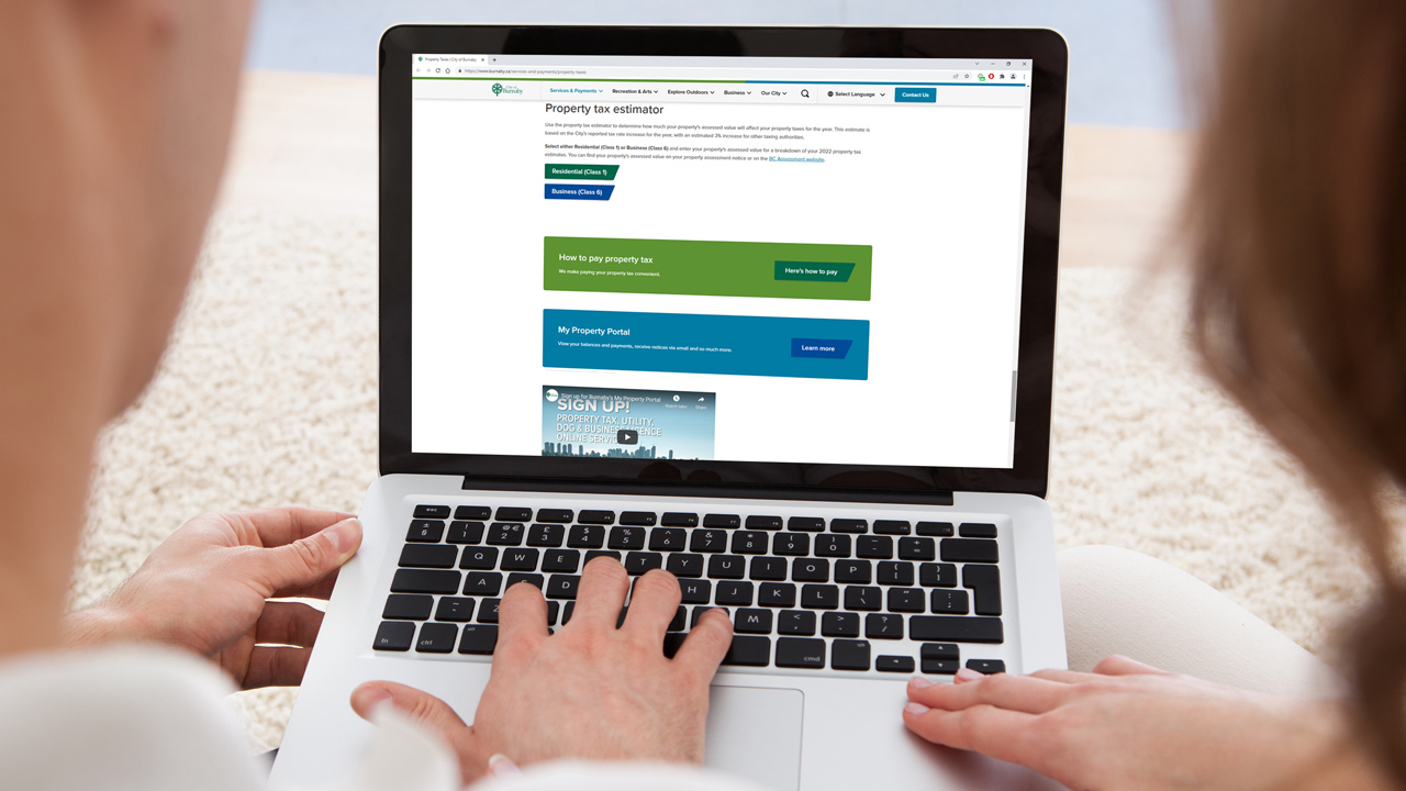 City launches property tax estimator City of Burnaby